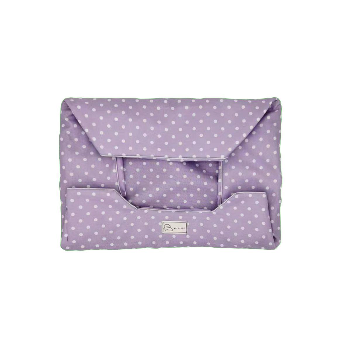 

Будка для собак, которую можно разобрать и постирать, универсальное гнездо для домашних животных на все времена года, маленькое зимнее теплое гнездо для кошек, подстилка для собак, кровать S (48 * 38cm)