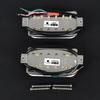 FLEOR Alnico 5 Guitar Neck and Bridge Humbucker Pickup Set Pickups, White,