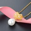 Lindon 925 Sterling Silver Classic Women Necklace Pendant Zircon Fashion Gift
