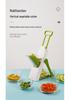 Multifunctional Kitchen Vegetable Cutter & Slicer Press-type Shredder Grater