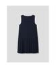 Binpolleidiseu Pleated Hem Sleeveless Dress Navy (Bf5271C01R)