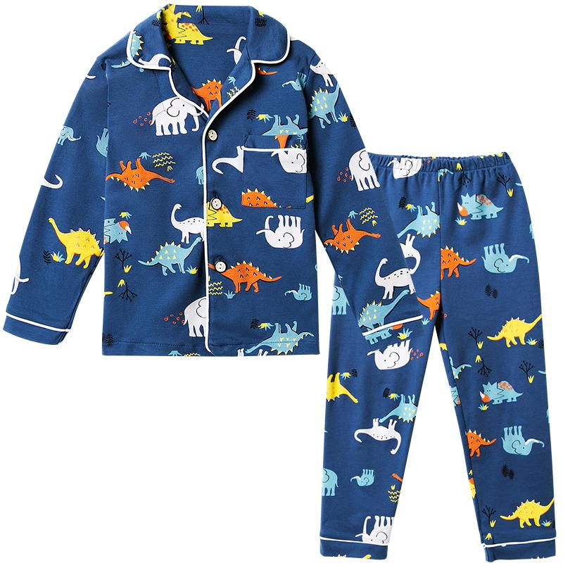 Yuzhaolin Kids Pure Cotton Pajama Set 110