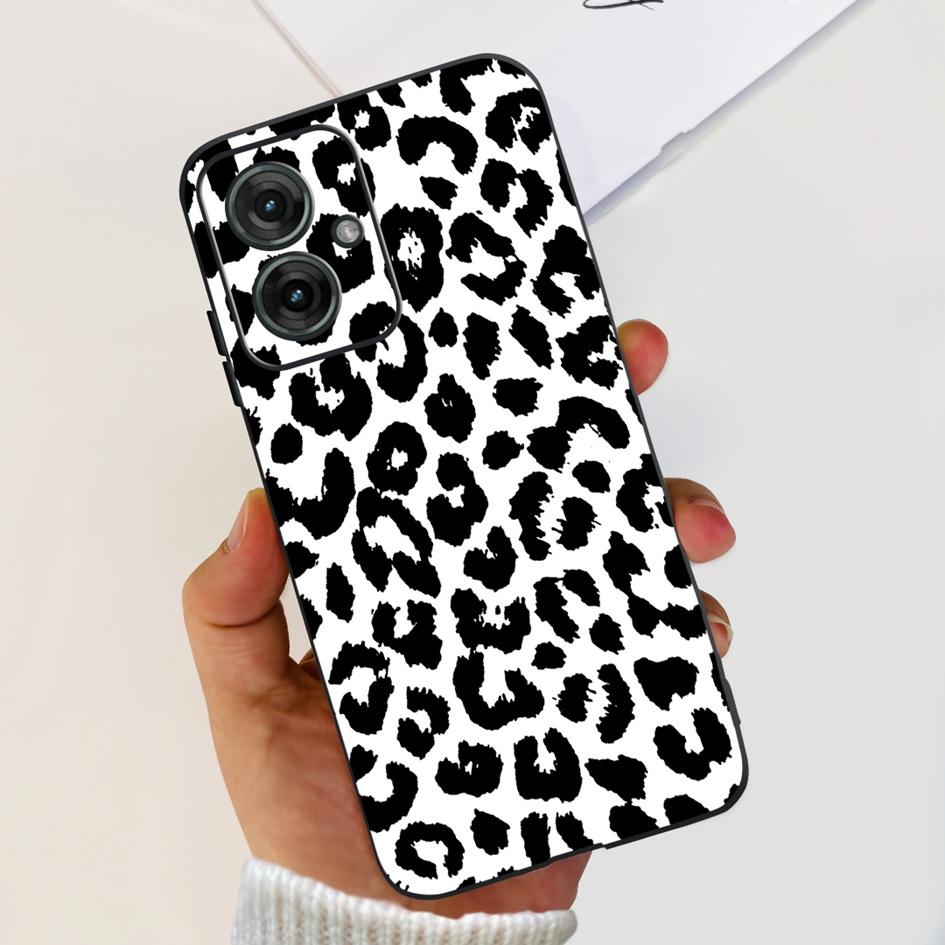 For Motorola Moto G55 5G Case Black TPU Soft Silicone Funda Shockproof Cover For Moto G55 2024 Phone Cover G 55 Protective Shell