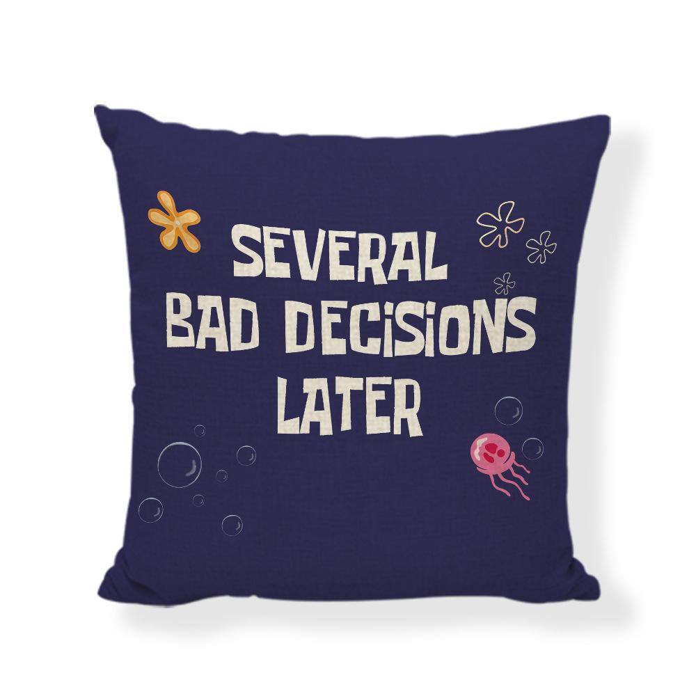 Colorful And Interesting Words Throw Pillow Covers With Digital Printing Of Short Plush Fabric Car-Shaped Sofa Cushion