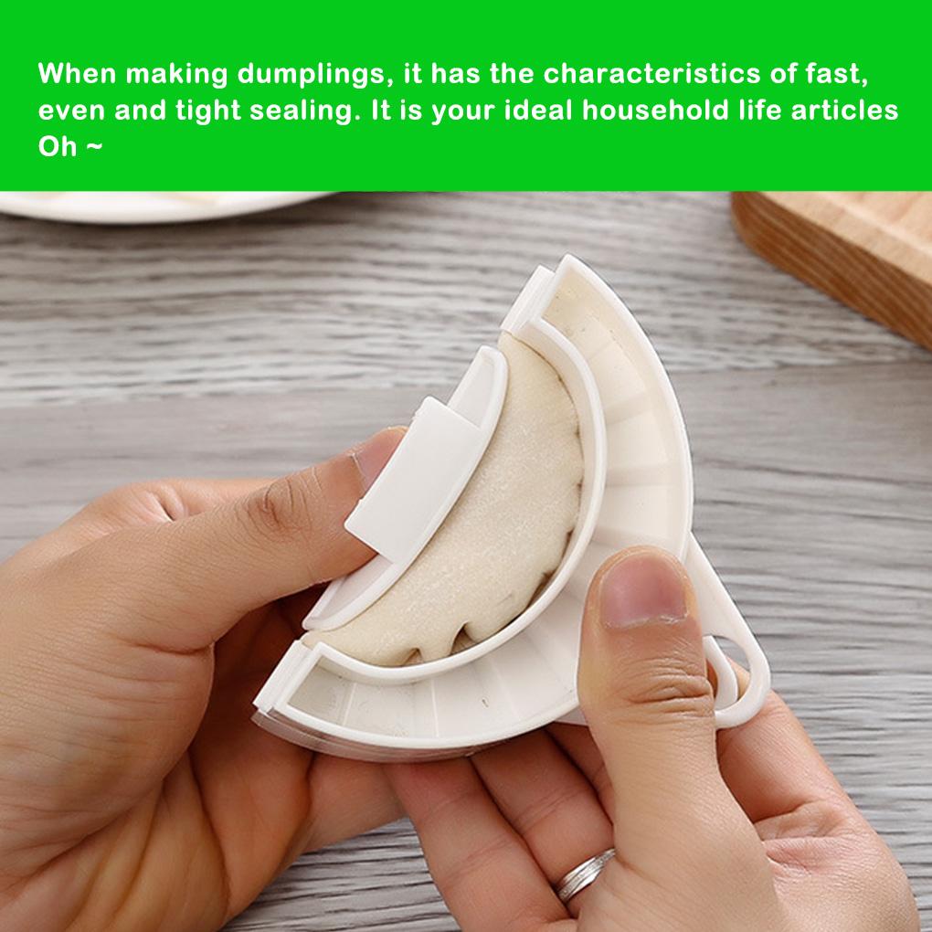 3 Pieces PP Dumpling Maker Replacement Hanging Smooth Household Kitchen Restaurant Cooking Mold Tool Accessories