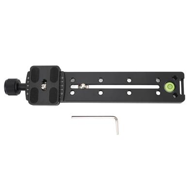 Rail Nodale Schuifklem Aluminium 14 inch Schroef Schaal Waterpas voor Arca Nodale Schuif Snelkoppelingsklem