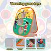Throwing Game Toy 3 In 1 Convenient Scoring Folding Storage Multiplayer Competitive Target Exercising Entertainment Cloth Splash Cornhole Set