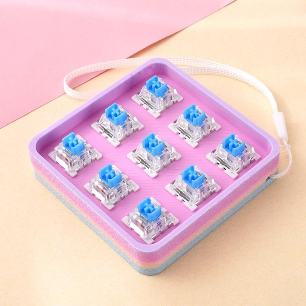 Rainbow Gradient Mechanical Keyboard Switch Tester Blue Mechanical Switches Keyboard Accessories