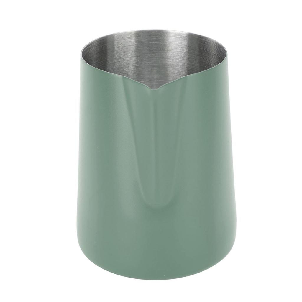 600ML Nádoba na pěnění mléka 304 Nerezová ocel Džbánek na pěnění mléka Špičatá hubička Džbánek na Latte Art s vnitřní stupnicí