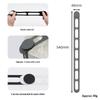 5Pcs Reusable Silicone Binding Strap Adjustable Lunch Box Lid Fixing Band Multi Purpose Elastic Strap For Kitchen Travel Outdoor