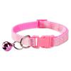 Paw Print Pet Collar with Bell, Multiple Colors Available