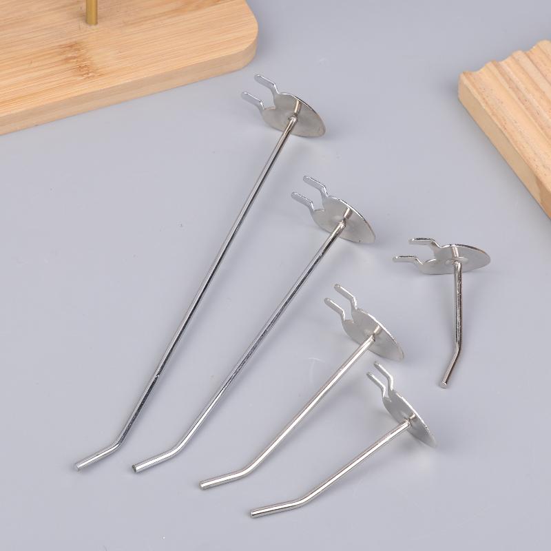 10Pcs Heart Shaped Single Peg Pegboard Hooks Wall Hooks Hole Board Hanger Garage Pegboard Hook Wall Mount Storage Rack