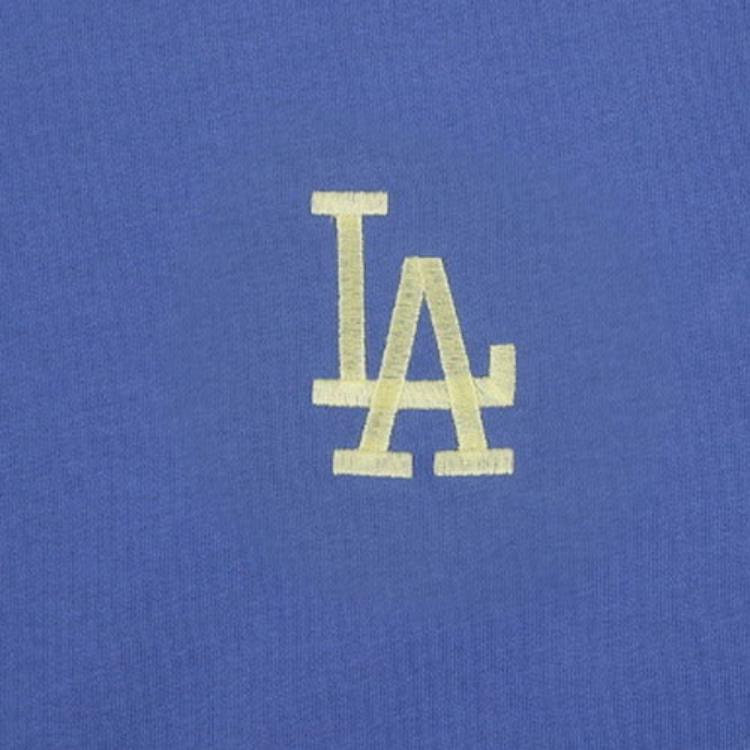 New MLB Short Sleeved Dresses Women's Blue 31OP06131-07U