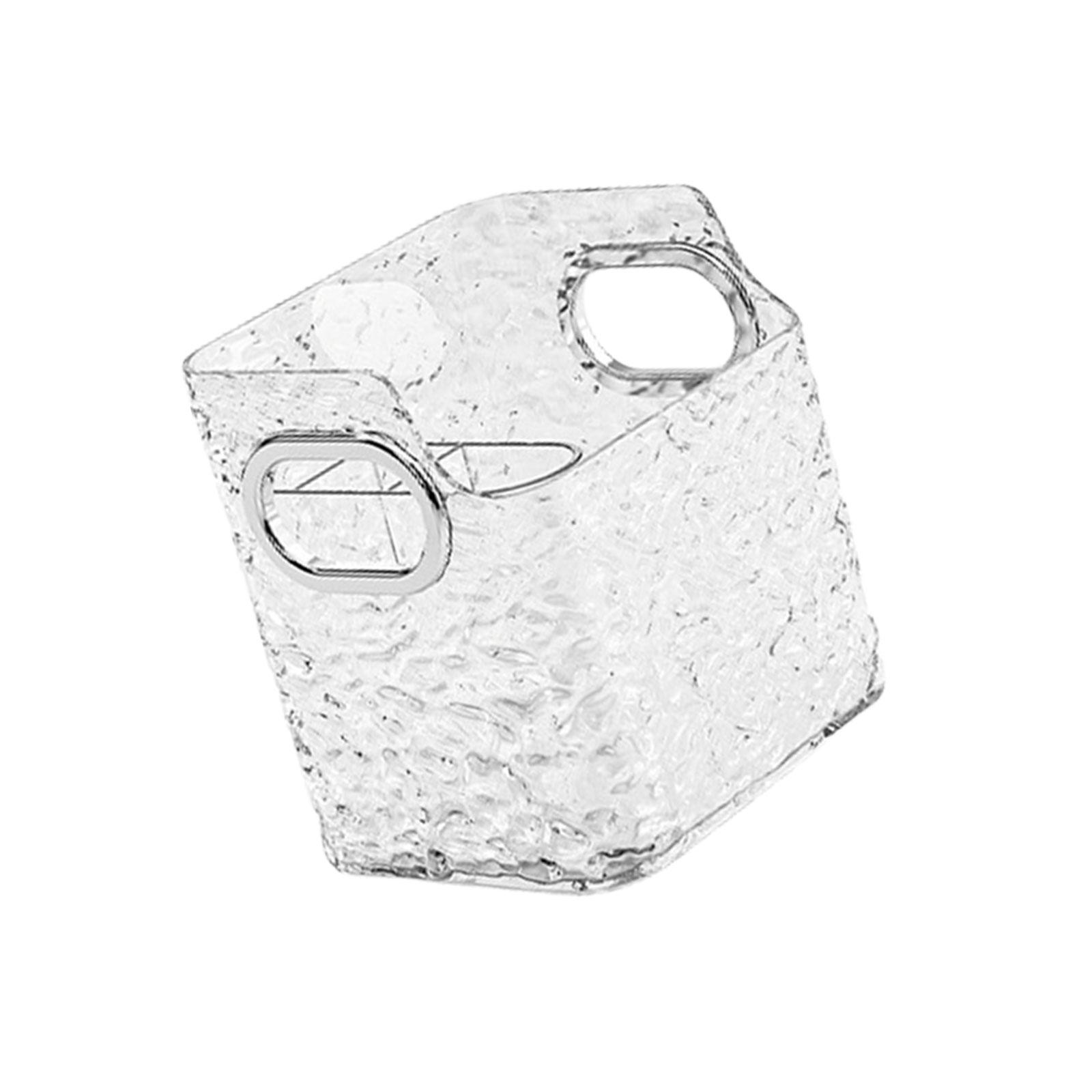 

Space Saving Cosmetic Holder Bathroom & Vanity Storage Bin Small Storage Containers Personal Care Organizer for Bathroom прозрачный