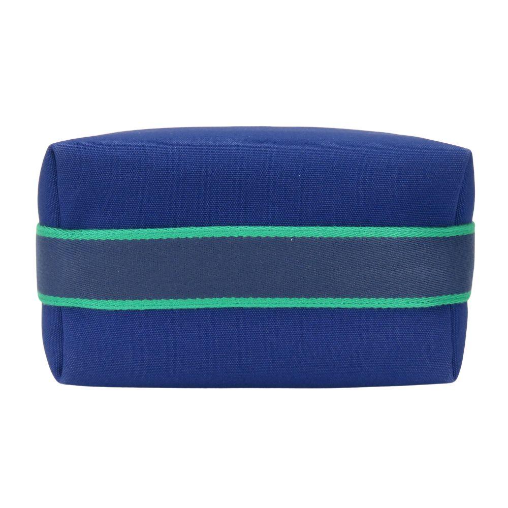 Gebrauchte HERMES Tasche Brid a Black PM Baumwolle Marinegrün Alltagsgebrauch