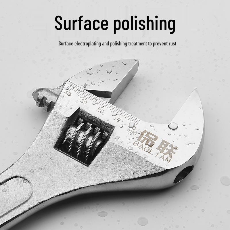 Universal Adjustable Wrench Set: Multifunctional Large and Small Genuine Wrenches