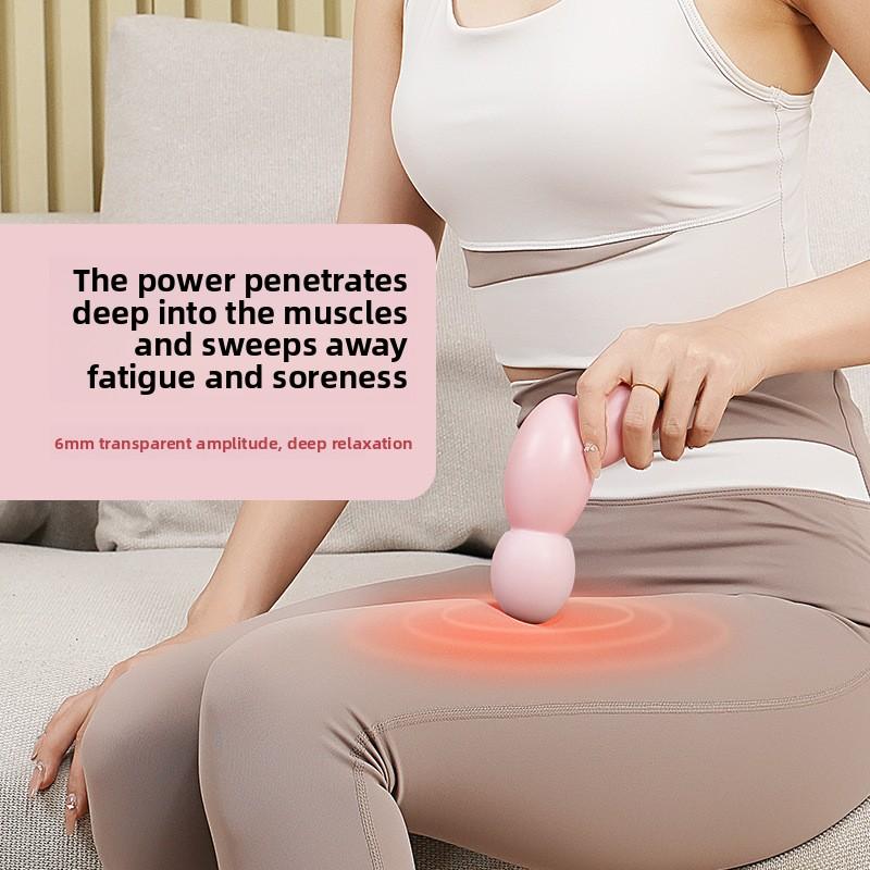 6-Speed Electric Cervical Massager Portable Muscle Fascia Massager Fitness Muscle Relaxation Vibration Massage Machine