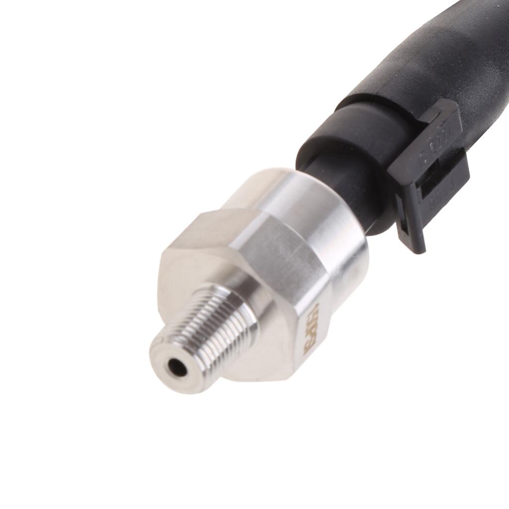 Auto Pressure Sensor Transmitter Pressure Transducer 0.5-4.5V 1/8" NPT 150 PSI Compatible With Water Gas Oil Fuel Liquid