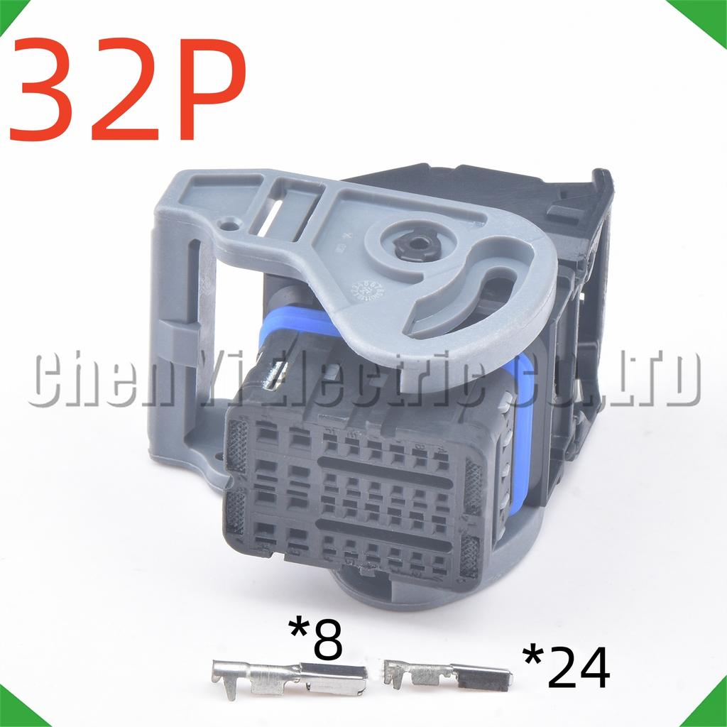 32/48 Pin Automobile Engine Computer Board Plug ECU Connector For Focus Mondeo Peugeot 5009934111 5009935112 301 307 308 408
