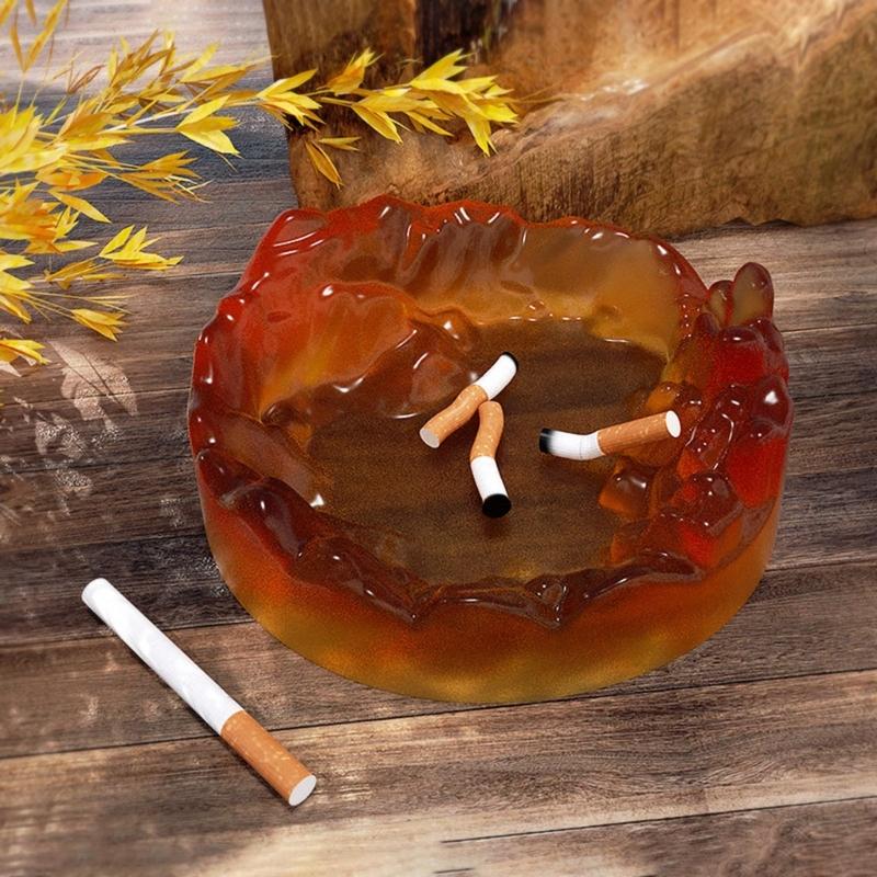 Ashtray Resin Mold,Cluster Crystal Ashtray Mold Jewelry Box Silicone Mold,Resin Casting Epoxy Mold for Home Decorations