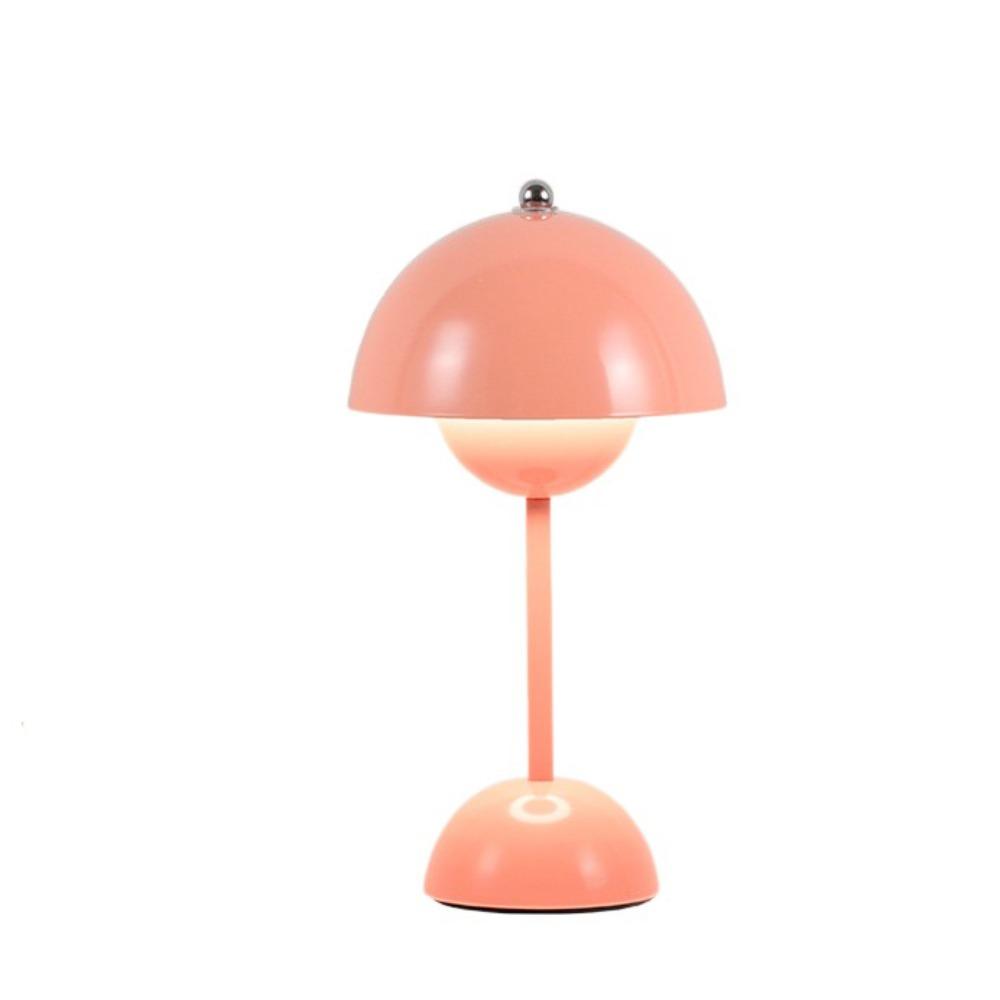 Touch Control LED Table Lamp Tricolored Light Decorative Lamp Dimmable Flower Bud Lamp  Living Room