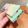 Silk Colorful Big Waves Samsung S25 Ultra Case - Electroplated Love Heart Protective Cover for S24 FE