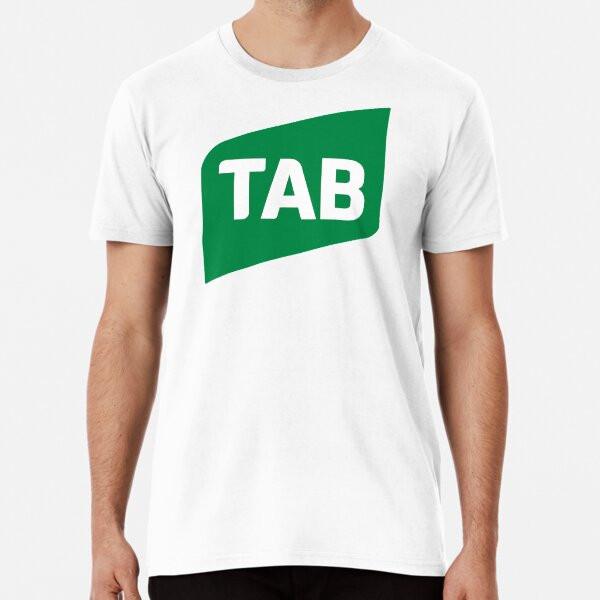 TAB Logo Premium T-Shirt S to 5XL Made in the AU/USA T-Shirt