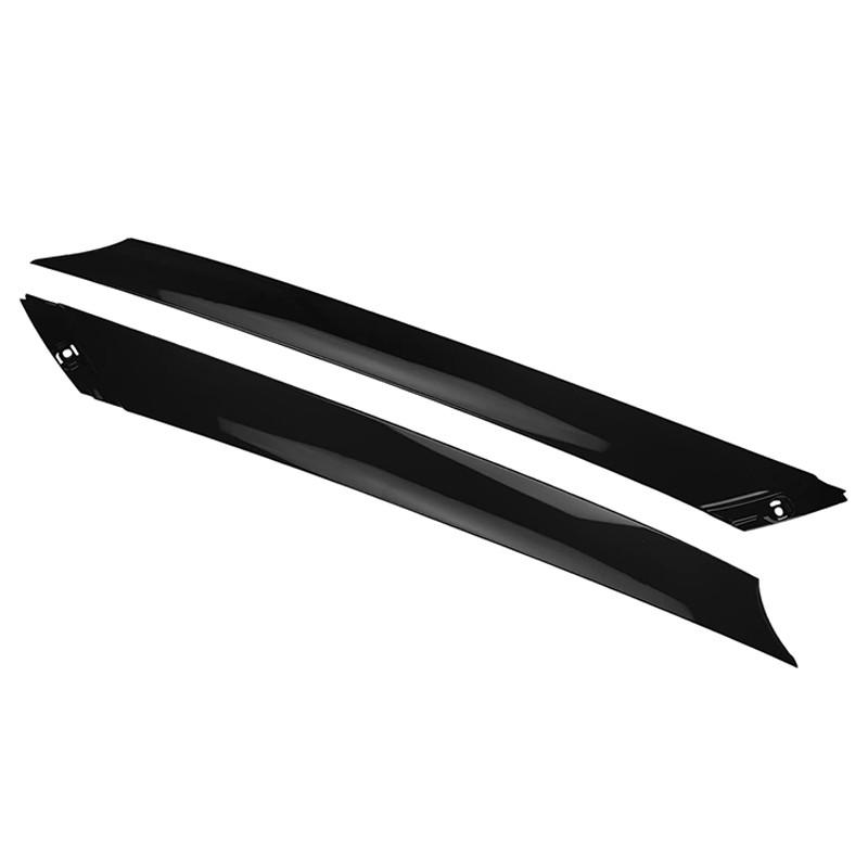 1Pair Glossy Black Windshield Pillar Moulding Trm Fit For Hyundai Veloster 2012-2018 861702V000 861802V000