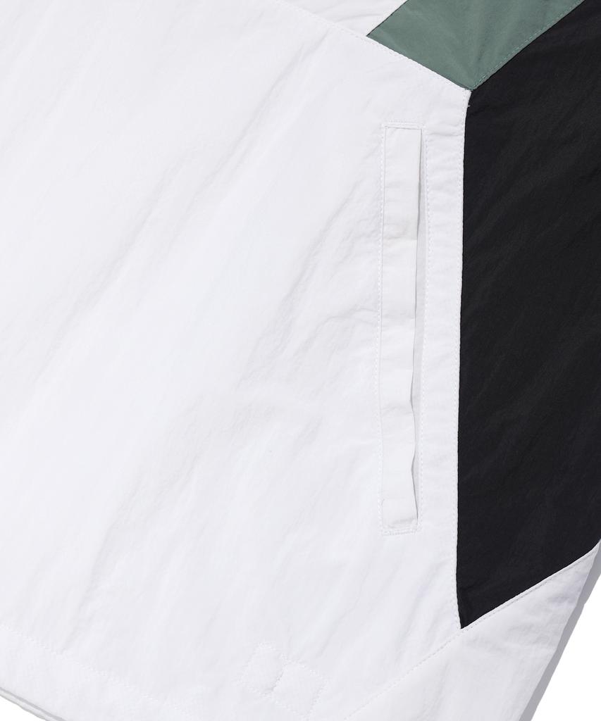 Distn9Ne Block Short Sleeve Anorak White (Lo2Tu294-002)