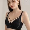Tea Fiber Push-up Wire-free Maternity Bra Thin Front-opening Nursing Bra