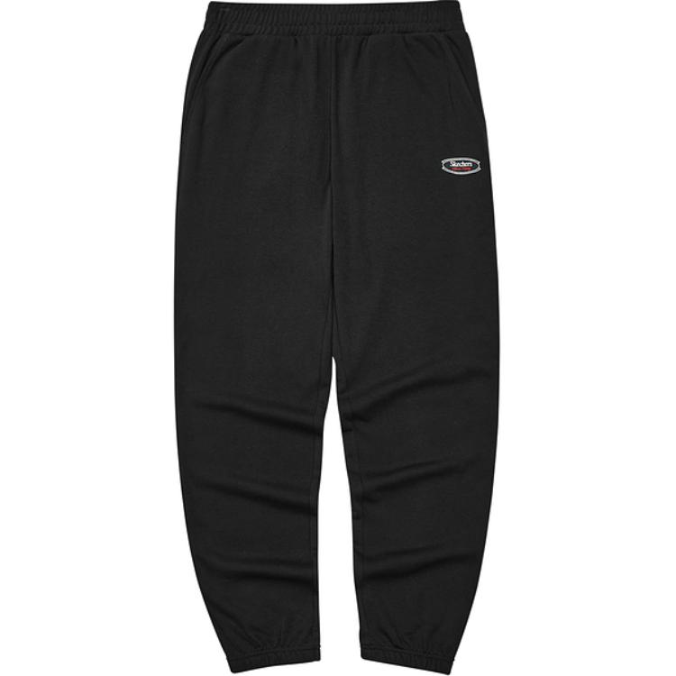 Skechers Soft And Comfortable Knit Sports Pants Men Bottoms Carbon-Black L324M022-0018 M