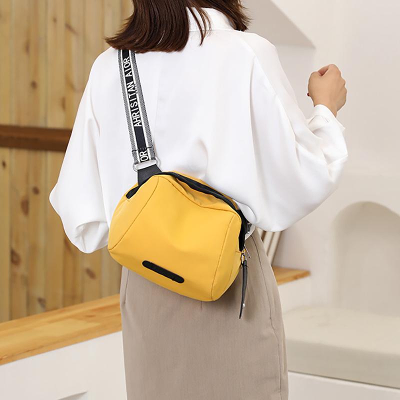 High Capacity Women's Canvas Sports Bag Oxford Waterproof Messenger Bags Small Sports Shoulder Bag