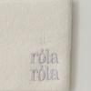 ROLAROLA NUBASIC LOGO STRICK-HAARBAND ELFENBEIN