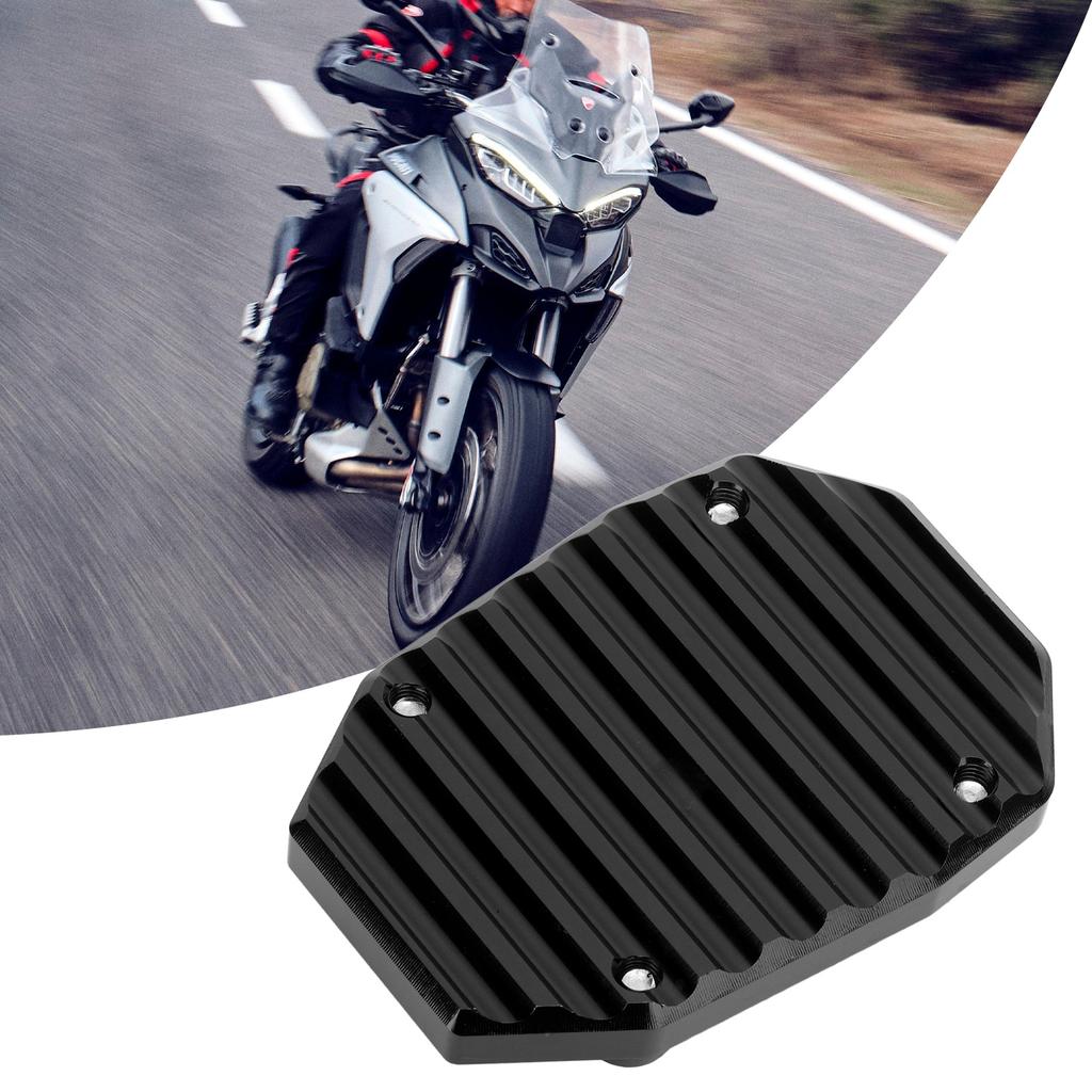 Side Stand Pad Extension Kickstand Extender Plate Motorcycle Accessories Replacement for MULTISTRADA V4 2021+