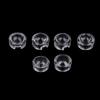10Pcs 13Mm Led Lens 1W 3W 5W High Power Lights Lense 15 30 45 60 90 100 Degree Pmma Smooth Face For Infrared Monitor Cctv