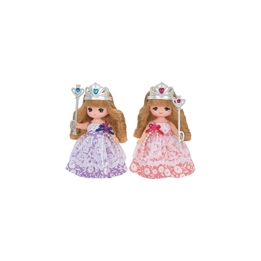 Licca-chan Doll LD-17 Miki and Maki Twin Princess Set 2 Figures