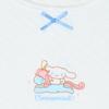 Sanrio Quilted Short Sleeve Undershirt Set with Name Label Product Number 212989 Kids' (2 Pieces), Cinnamoroll, 140cm, Inside,