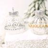 16pcs Waterproof Christmas Spheres Pendant Plastic Xmas Tree Hanging Ornament  Wedding