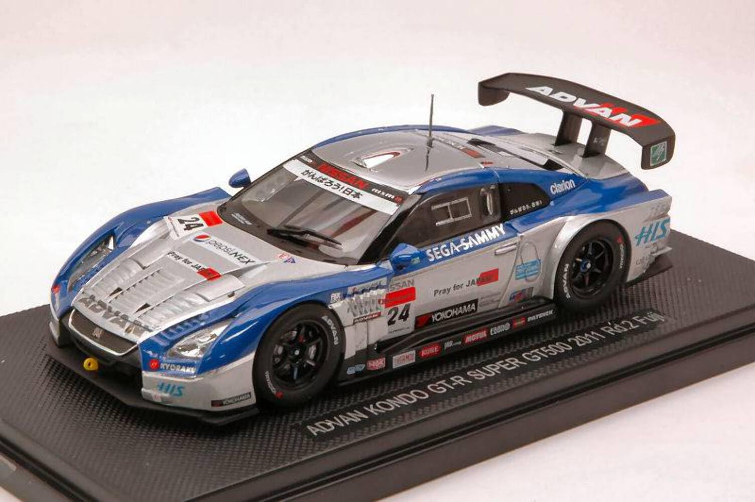 

Minichamps SUPER GT500 ADVAN KONDO Фудзи Готовое изделие 1/43 GT-R Rd.2