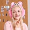 Soft Faux Fur Plush Earmuffs Elastic Headband Cartoon Ear Covers Fluffy Ear Muffs  Winter Outdoor