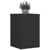 VidaXL Plant Stands 2 Pcs Black 20x20x30 Cm Engineered Wood, Flower Stand, Pot Stand, Support for 852898