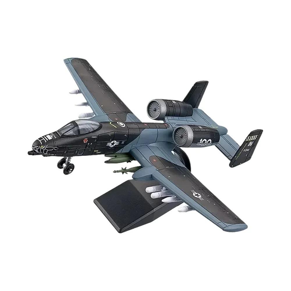 Military Series Building Blocks A-10 Thunderbolt II Support Attack Aircraft Model F14 Tomcat Fighter Toys Kids Boy Birthday Gift