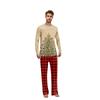 Christmas Prints Family Matching Long Sleeve Tops+Pants Set Family Matching Sets