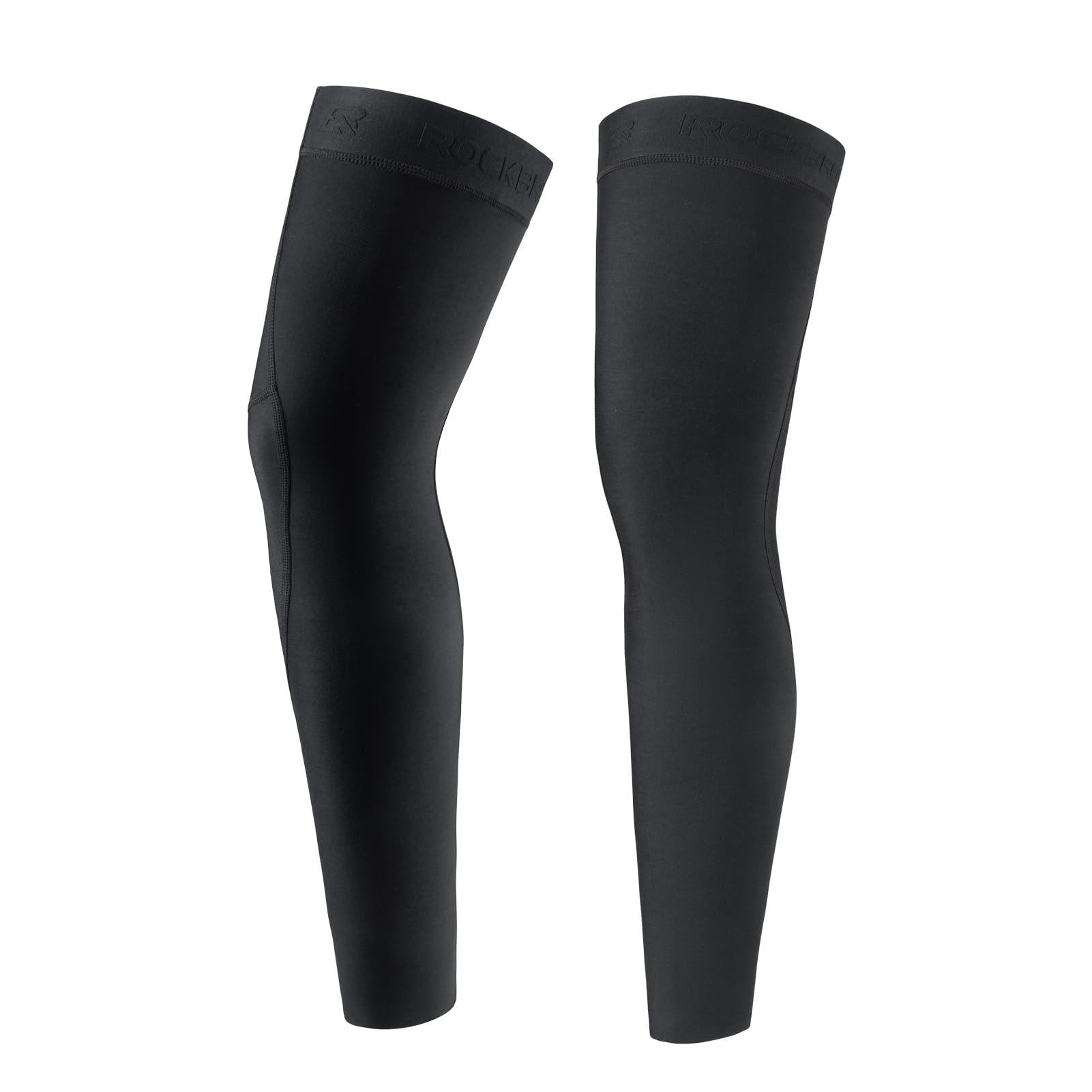 

ROCKBROS Гетры для ног и коленей для шоссейного велоспорта, идеально подходящие для и других видов спорта и активного отдыха, черные мужские гетры, с флисовой подкладкой, ветрозащитные, теплые, для велосипедов, эластичные,