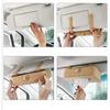 Car Tissue Sun Visor Tissue Case Card Car Eyeglass Sunglasses Easy and Set Box, Storage, + Holder, Holder, Storage, Clip-on, Convenient, Leather,