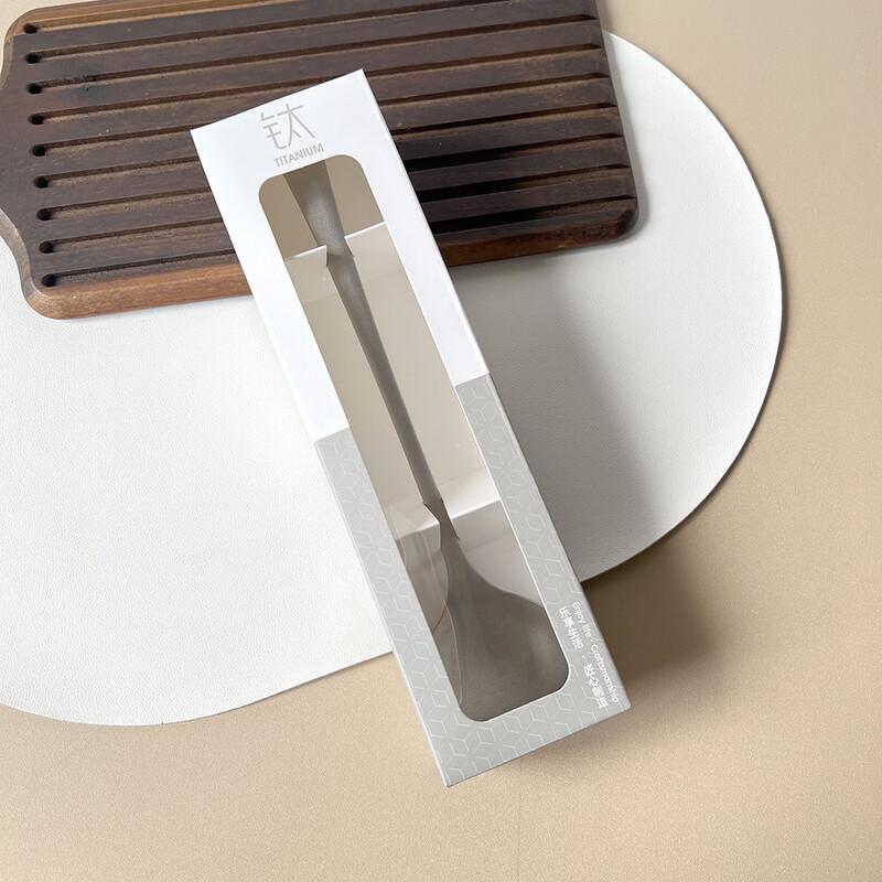 Titanium Long Handle Ladle & Skimmer