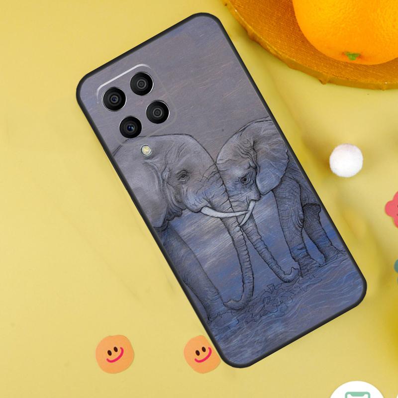 

Cute Elephant Case For Samsung Galaxy M35 M33 M21 M31 M16 M36 M56 M53 M13 M12 M32 M52 M15 M55 M14 M34 M54 Samsung M35