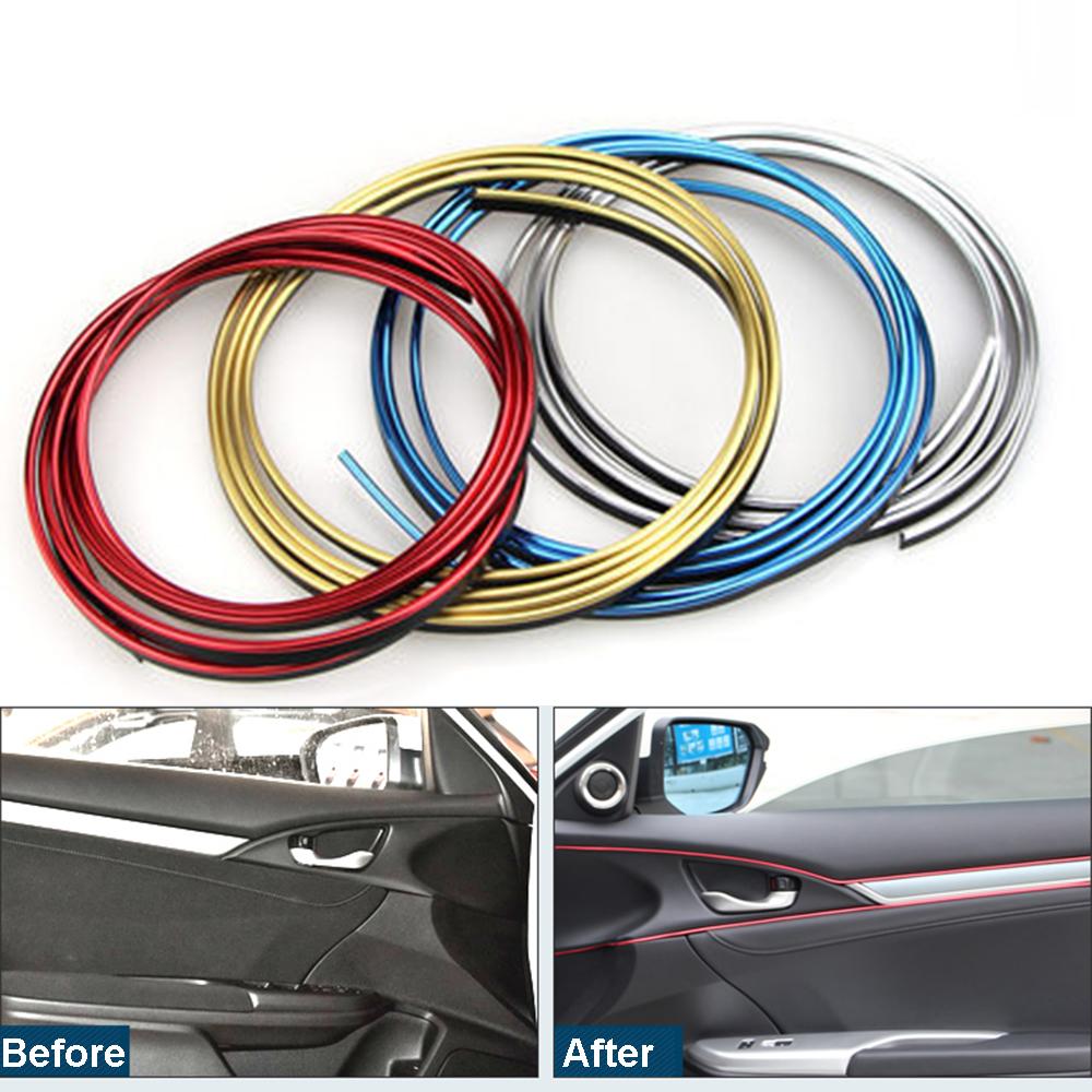 Door Slot Mat for Ford Escape Gate Groove Cushion Car Door Rubber Cup Holder Mats Anti-slip Carpets Position