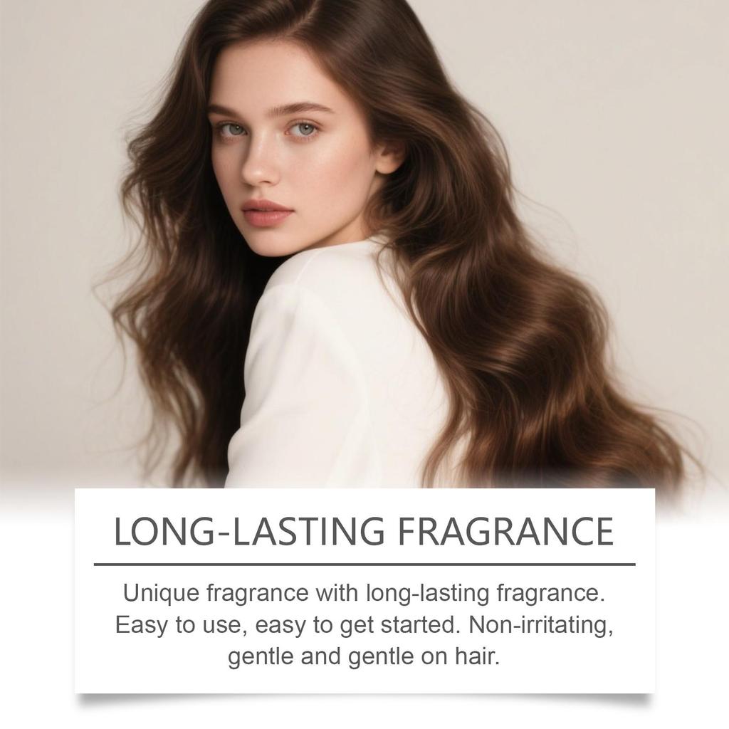 Gentle Scalp Nourishing Rollerball Essence, Daily Hair Care Oil for Scalp Massage & Smooth, Silky Hair