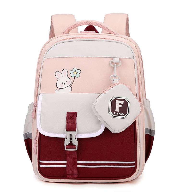 New Large-capacity Primary School School Bag, Fifth and Sixth Grade Boys and Girls Backpack, Lightweight and Simple Outdoor Leisure Backpack